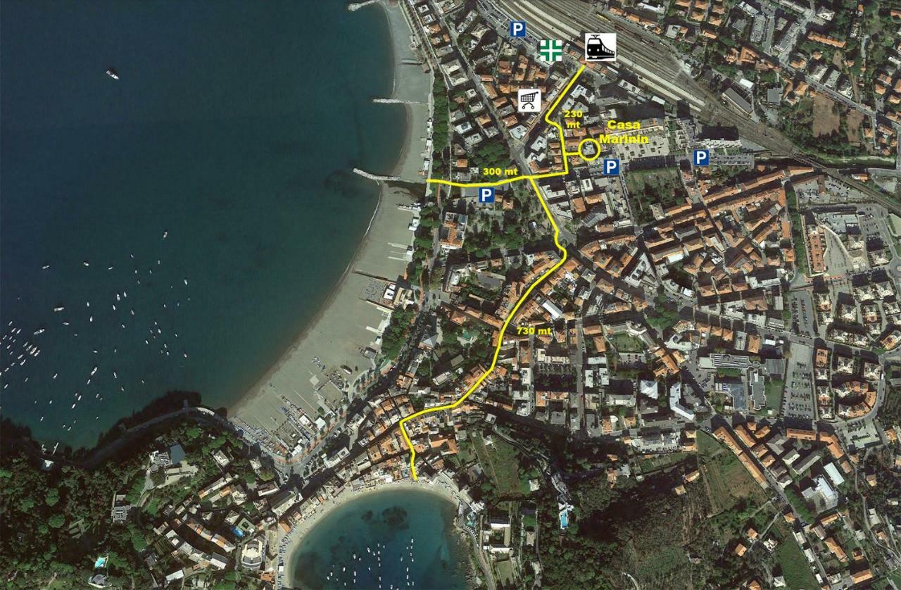 Appartement Casa Marinin à Sestri Levante Extérieur photo